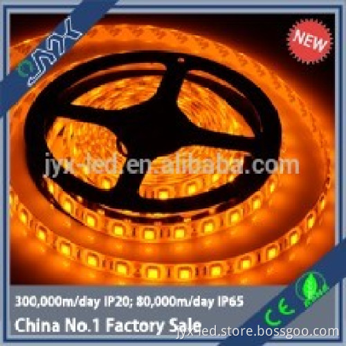 ladder led strip 5050 60led /m led strip yellow single sided pcb led strip 4.8w/m DC12V IP20 walmart led lights strips